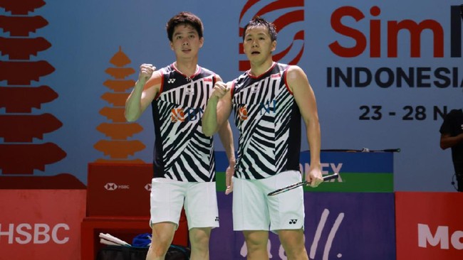 Upacara perpisahan Kevin Sanjaya Sukamuljo/Marcus Fernaldi Gideon atau Minions batal digelar di ajang Indonesia Open 2024