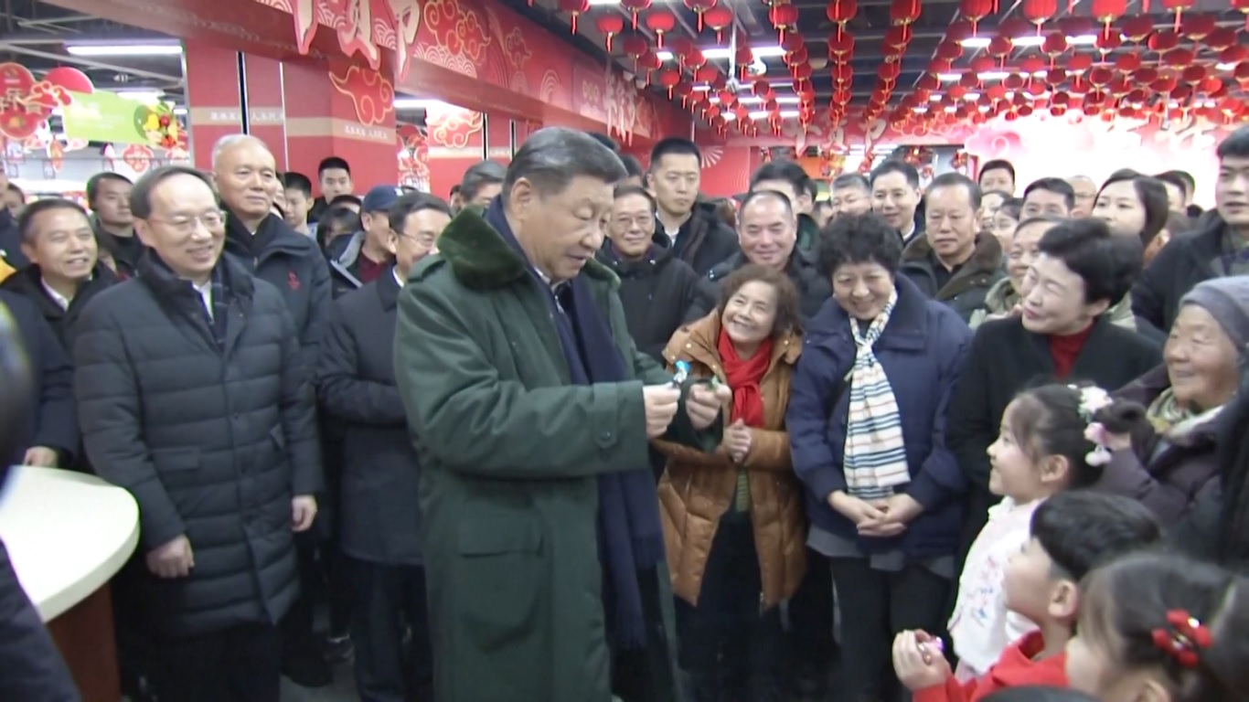 Xi melakukan perjalanan ke Shenyang sesaat sebelum Festival Musim Semi