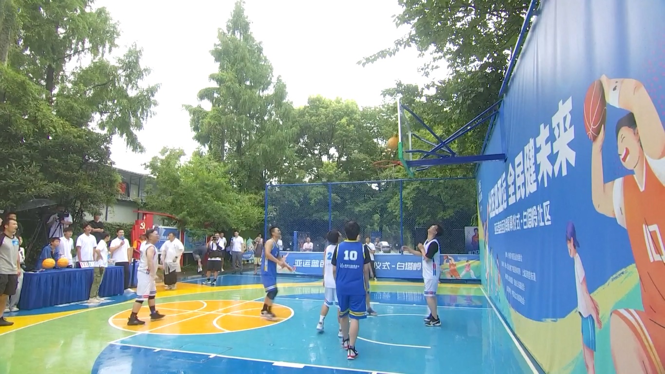 Hangzhou telah meluncurkan inisiatif promosi olahraga berbasis komunitas yang dikenal sebagai Pojok Olahraga Biru Asian Games