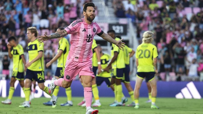Lagi-lagi Brace, Messi Cetak Rekor Gila di MLS