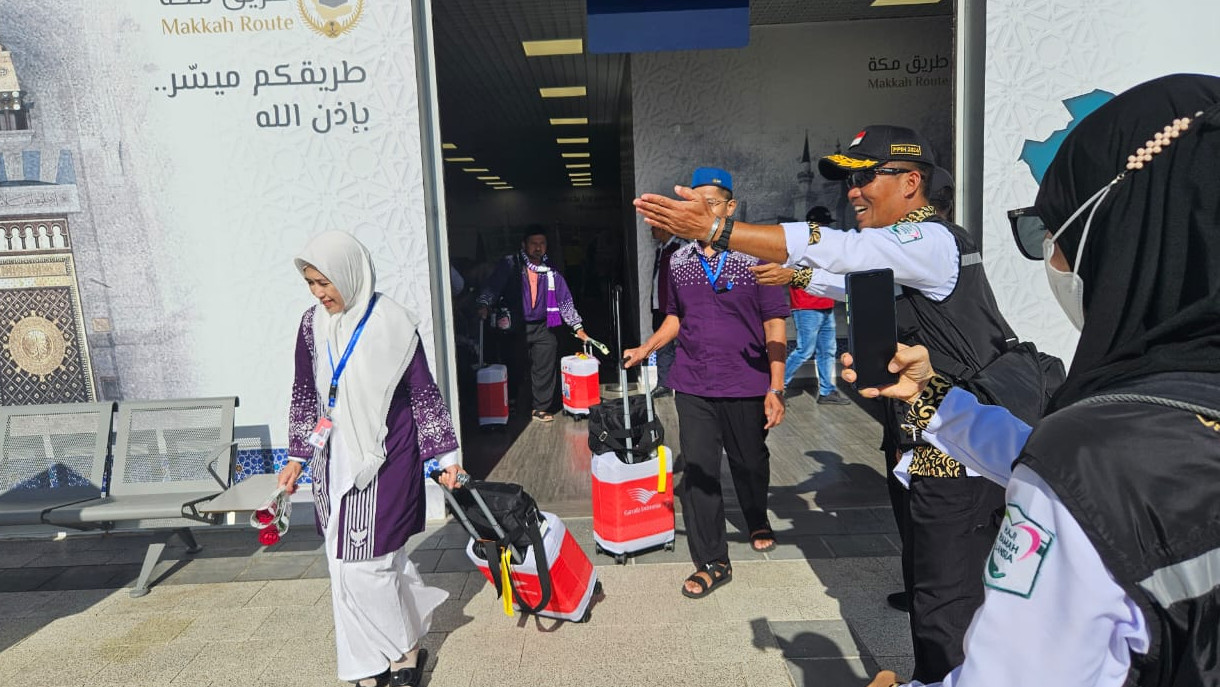 Pada hari Minggu kemarin