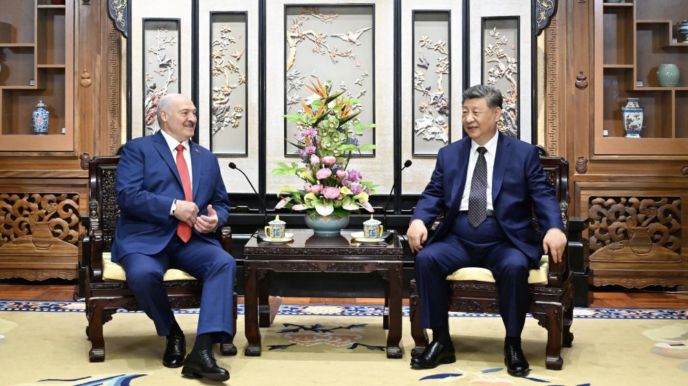 Xi Jinping Bertemu dengan Presiden Belarusia