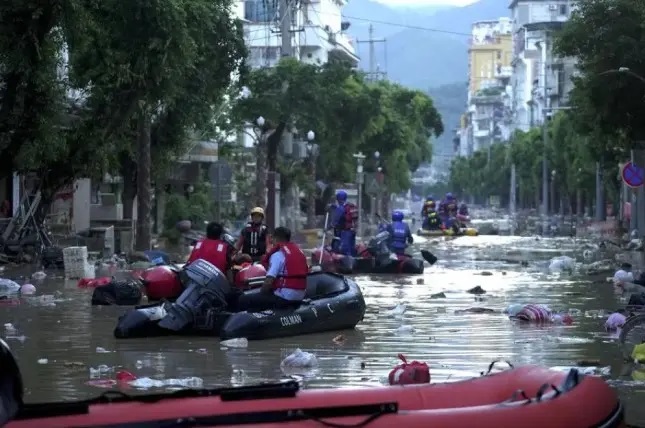 Tiongkok Mengalokasikan 100 Juta Yuan Lagi untuk Membantu Guizhou yang Dilanda Banjir