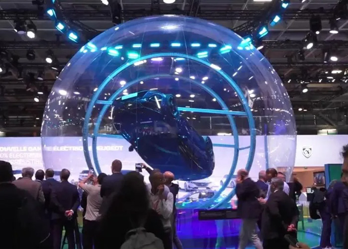 Kendaraan energi baru (NEV) menjadi buatan produsen mobil Tiongkok menjadi sorotan pada Paris Motor Show ke-89