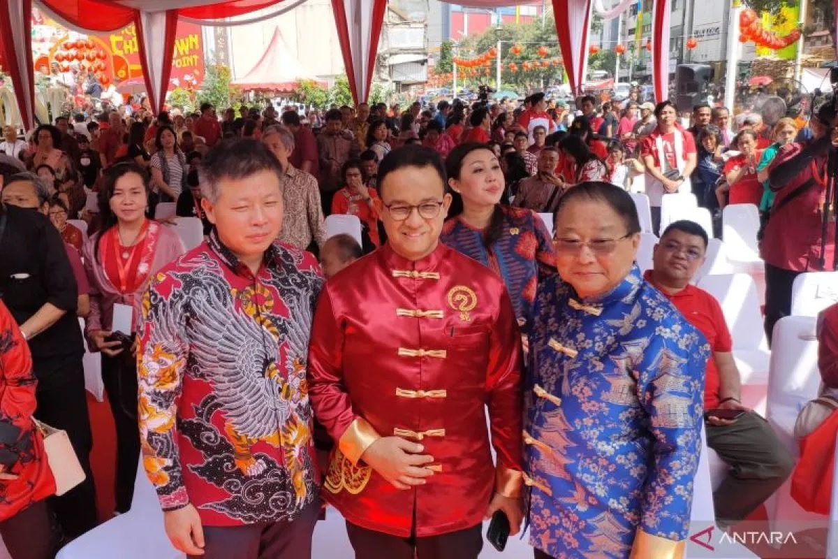 Dalam sambutannya saat menghadiri Festival Cap Go Meh di Pancoran