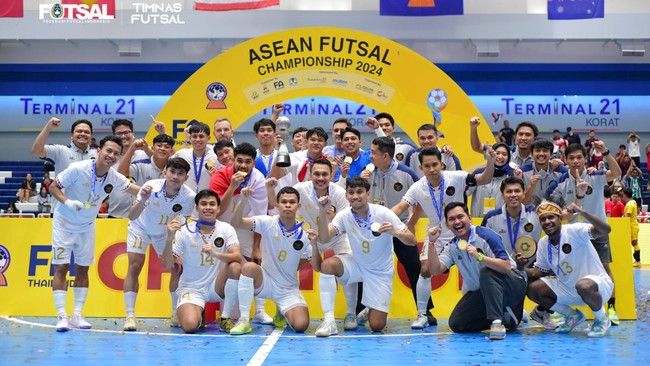 Timnas Indonesia memberikan apresiasi atas sukses Timnas Futsal merengkuh gelar Piala AFF Futsal 2024
