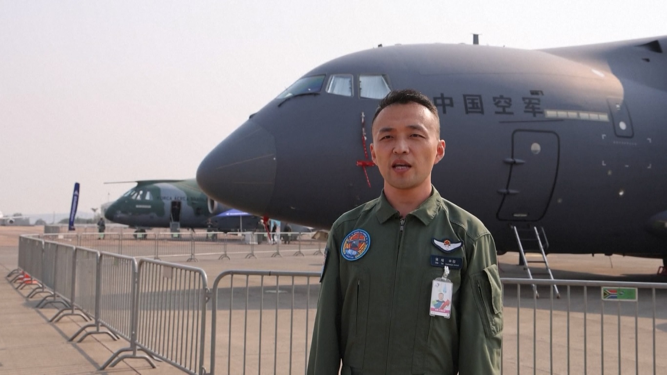 Ini menandai pertama kalinya Y-20 terbang ke Afrika Selatan