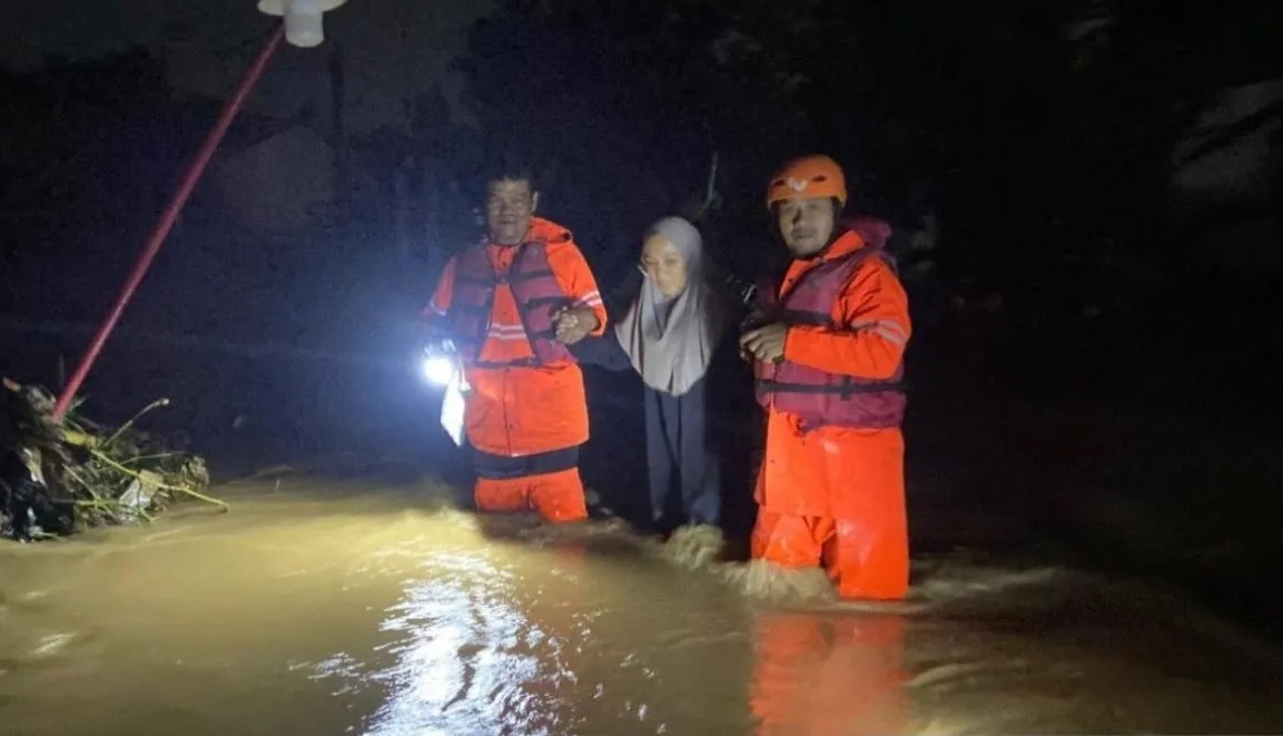 BPBD BogorTtangani Sejumlah Wilayah Bencana Akibat Hujan Deras