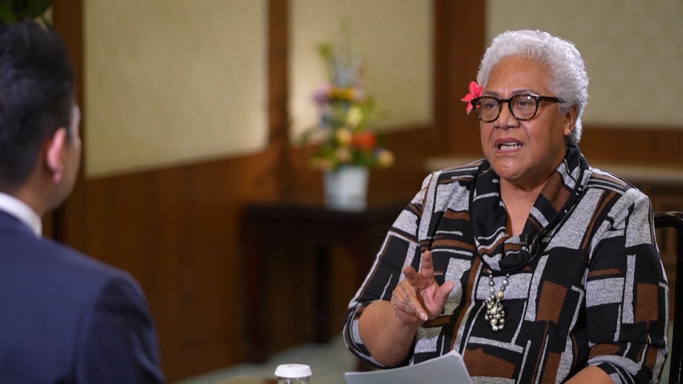 Mata'afa baru saja menyelesaikan kunjungan keenamnya ke Tiongkok dari tanggal 20 hingga 28 November 2024