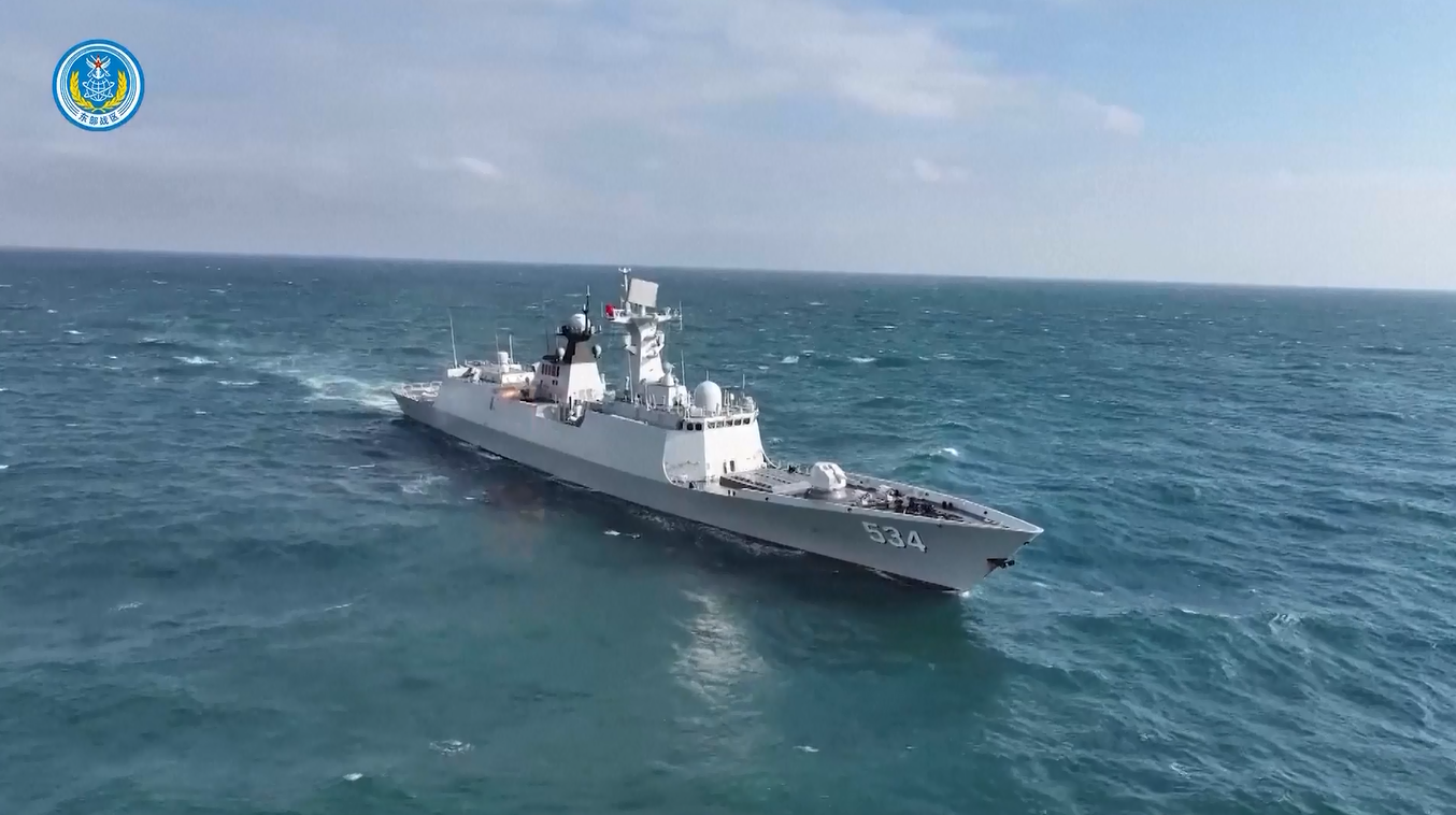 Komando Teater Timur PLA Tiongkok Rilis Rekaman Latihan di Sekitar Taiwan