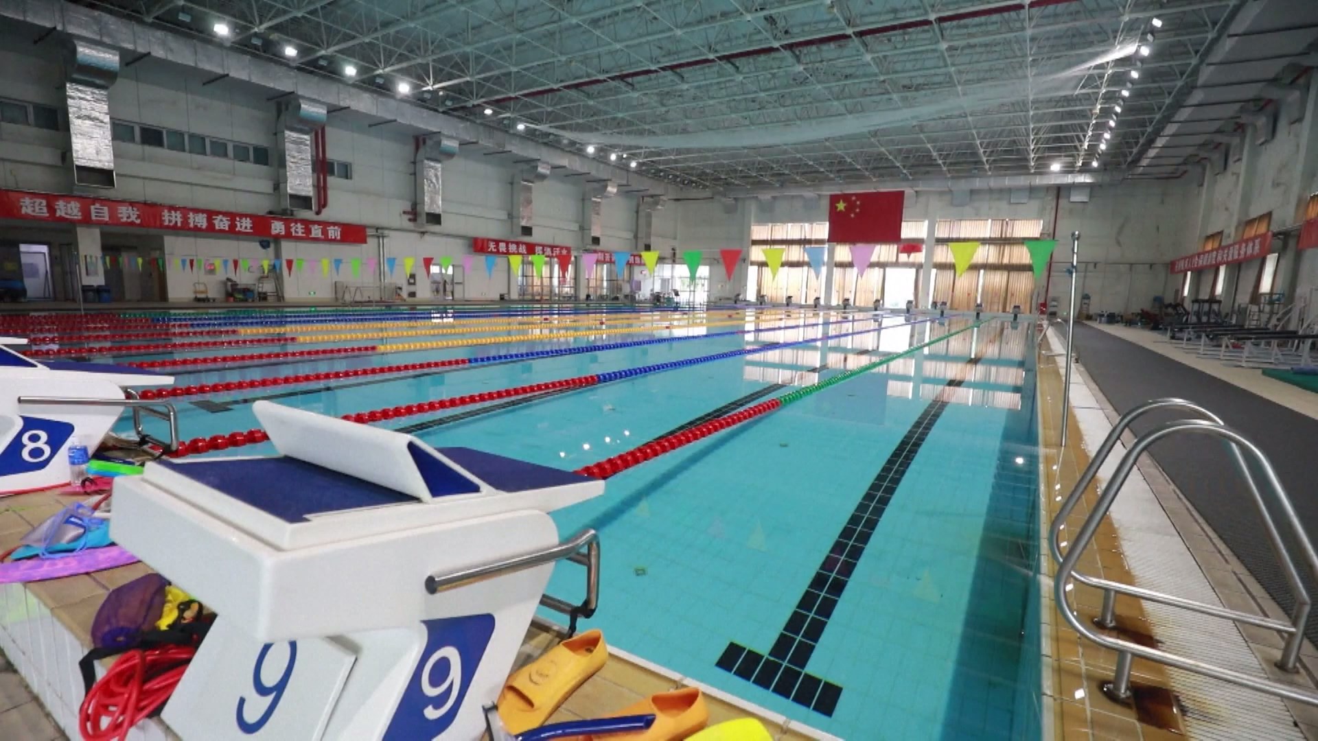 Perenang Tiongkok bersiap untuk Paralimpiade Paris 2024 mendatang