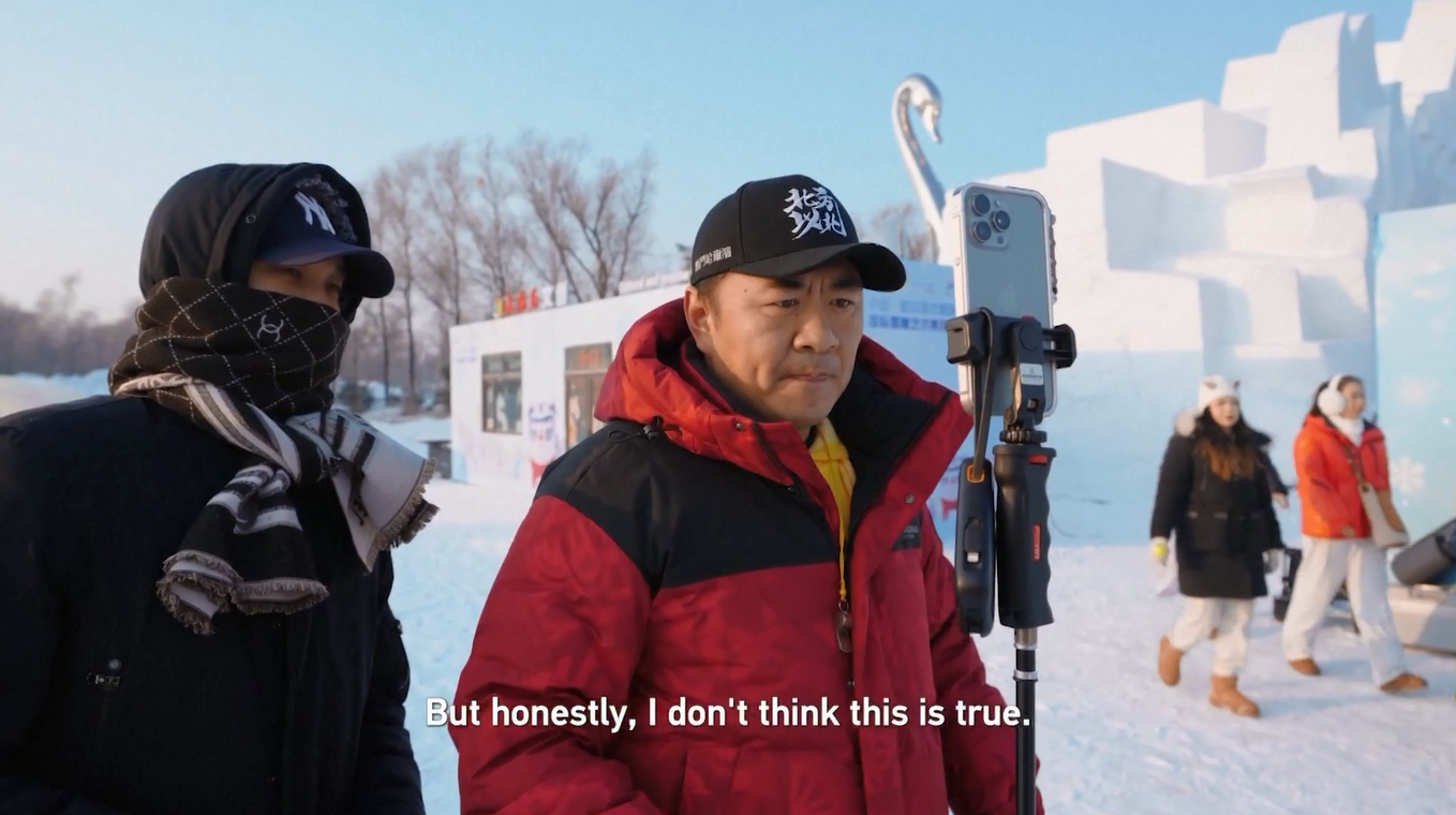 Bintang Online yang Karismatik Hangatkan Suasana di Kota "Es" Harbin