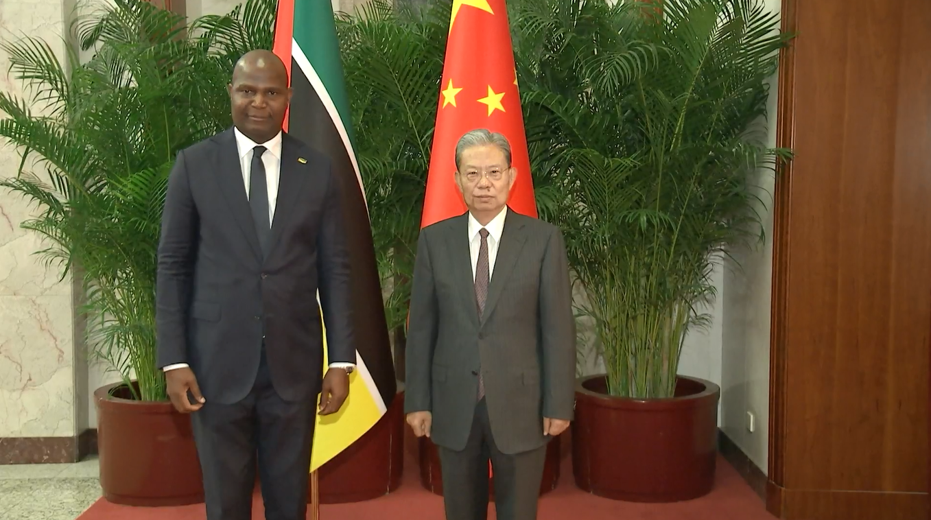 Ketua Parlemen Tiongkok Bertemu dengan Presiden Mozambik untuk Membahas Hubungan Antarnegara