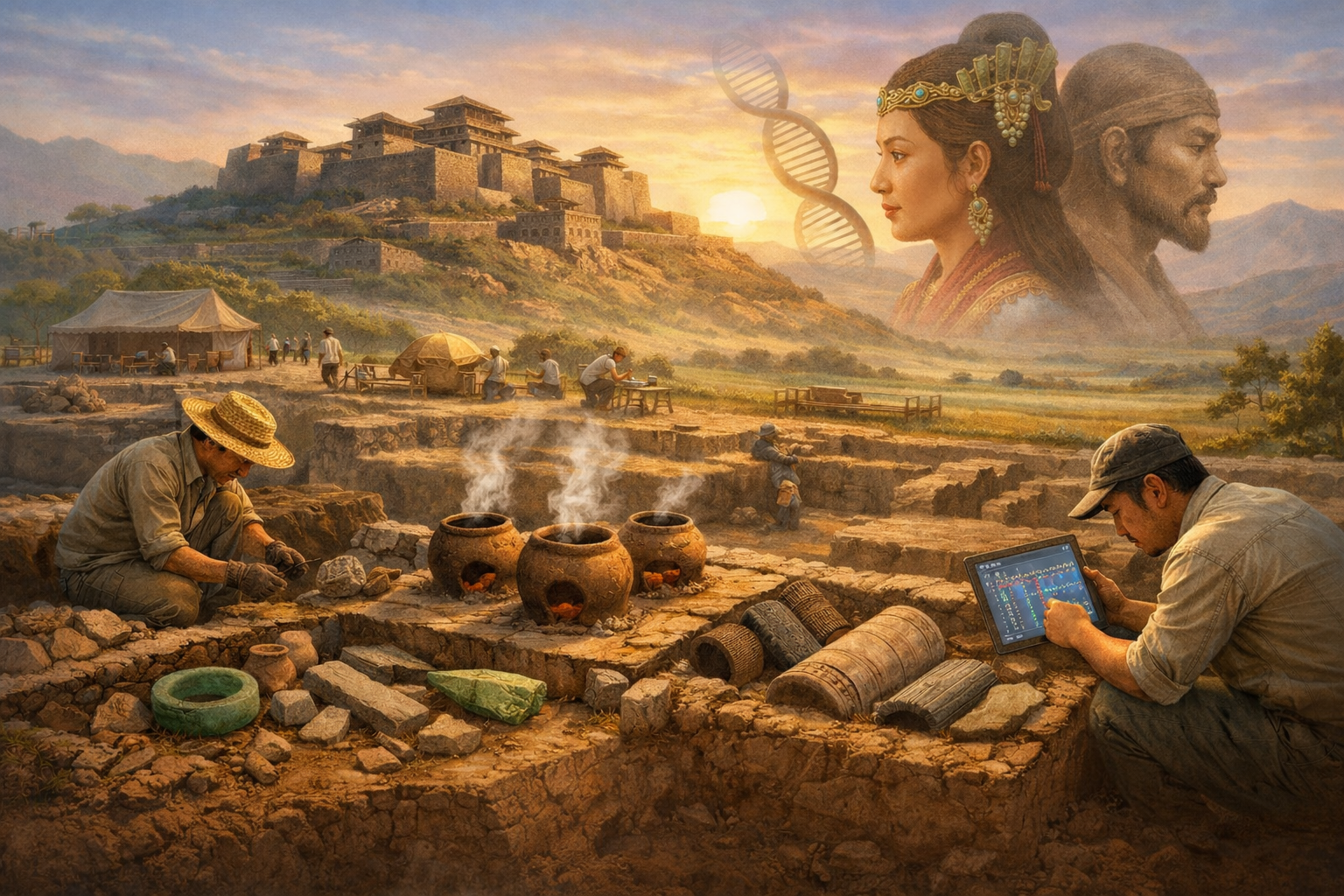 Opini : Dari Luojiahe hingga Shimao, Bukti Ilmiah bahwa Peradaban Tiongkok Tumbuh Mandiri Ribuan Tahun Sebelum AS dan Barat