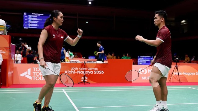 Kans Tim Badminton RI Akhiri 32 Tahun Kutukan 3 Emas Asian Games