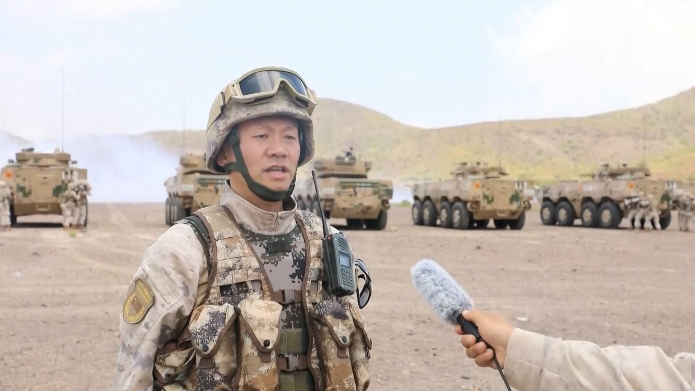 Di areal latihan Maryam di Djibouti