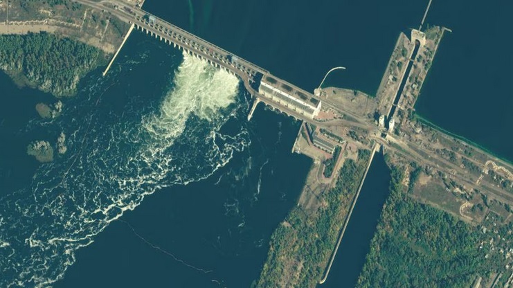 Jebolnya bendungan dapat membanjiri permukiman di bawahnya