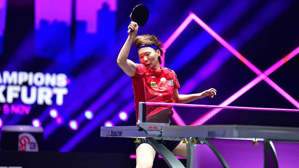 Tiongkok mengamankan medali emas tunggal putri di kejuaraan Tenis Meja Dunia (WTT) Frankfurt pada hari Sabtu(04/11)
