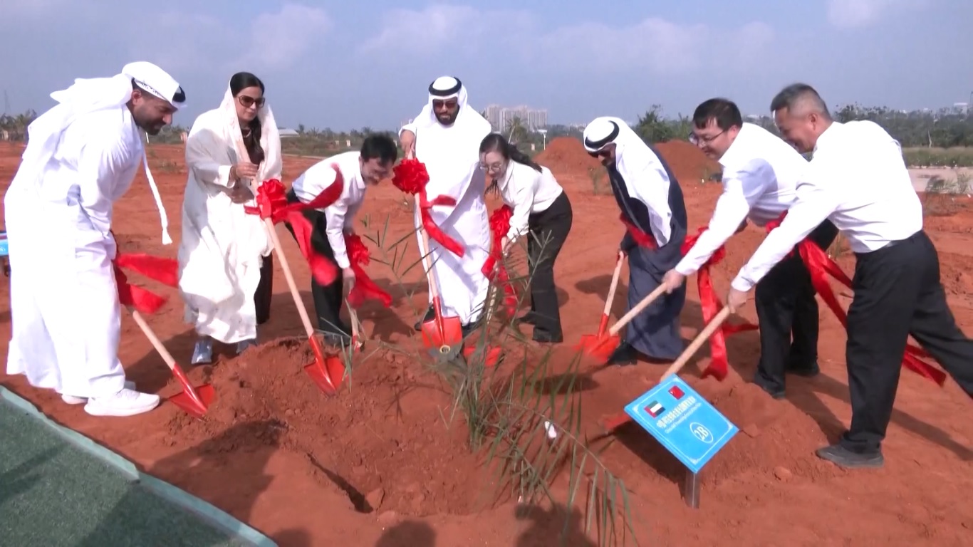 Bibit-bibit tersebut merupakan bagian dari bibit kedua yang disumbangkan oleh UEA kepada Tiongkok untuk kerja sama pertanian