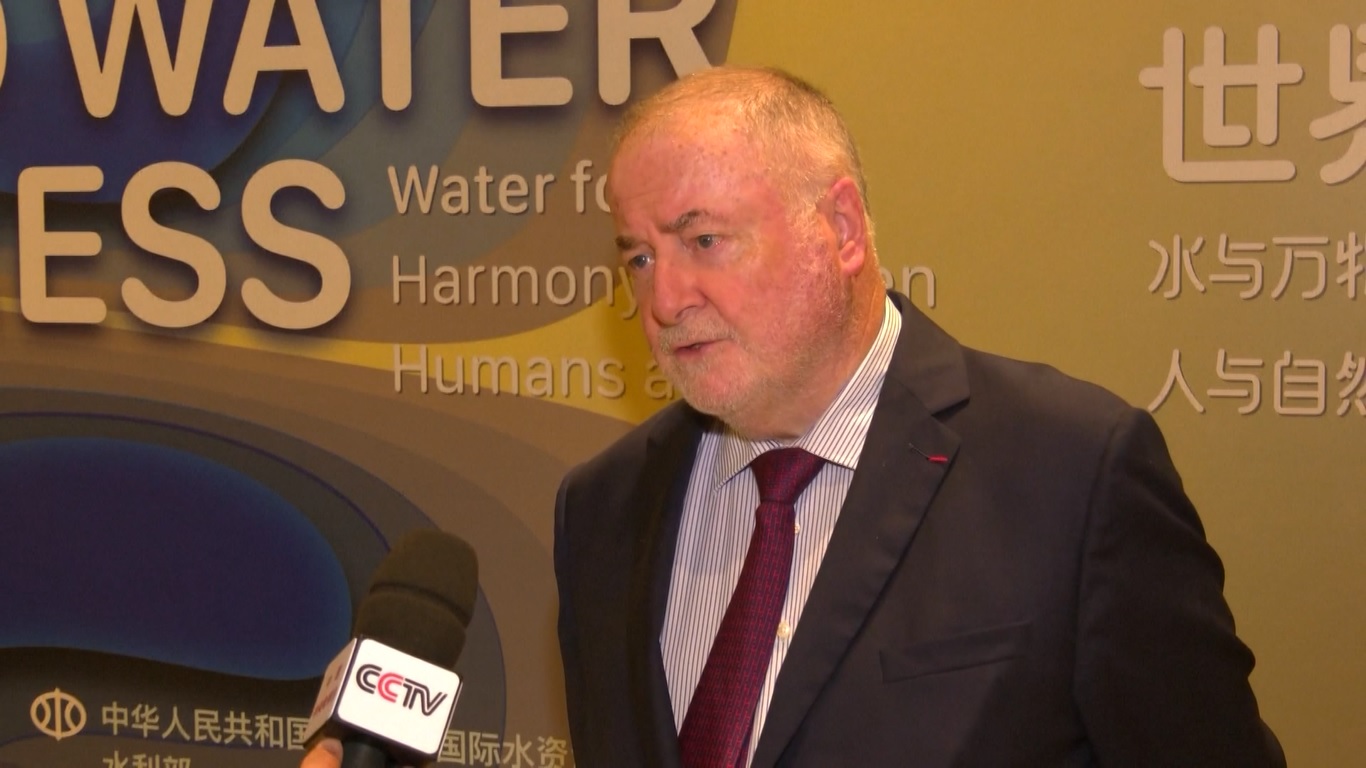 Perwakilan internasional yang berpartisipasi menunjukkan peran Tiongkok dalam mengembangkan solusi untuk masalah berskala besar di bidang pengelolaan air di dalam negaranya dan di luar negeri
