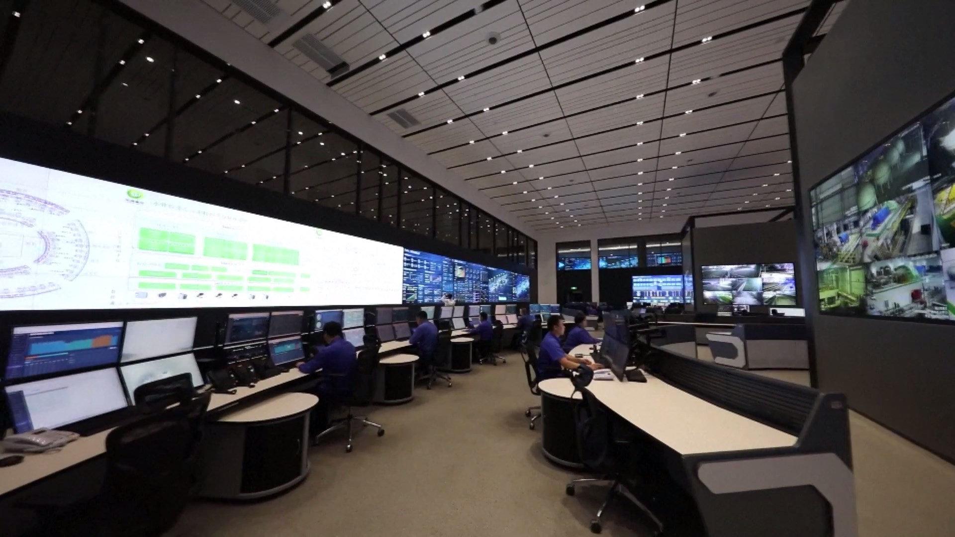 Sebuah pabrik baja di Provinsi Shandong