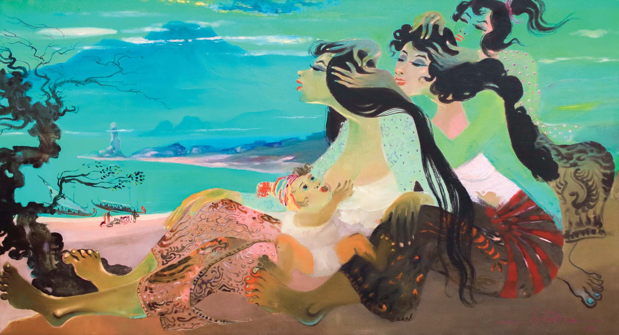 Setiap karya menawarkan pengalaman visual yang memukau