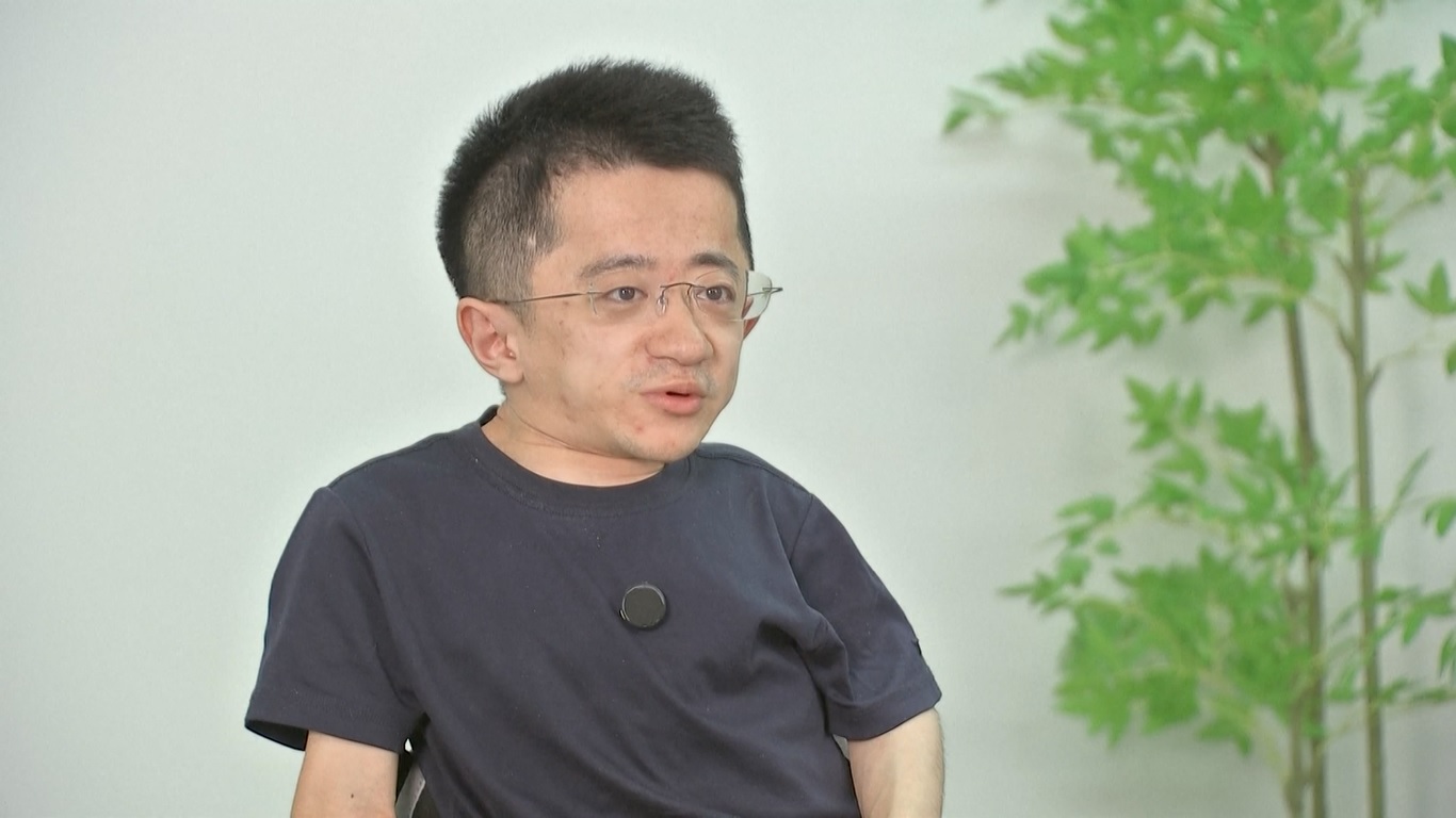 Di sebuah studio di Beijing