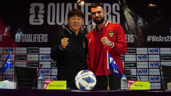 Pelatih Timnas Indonesia Shin Tae Yong menulis pesan penuh semangat jelang lawan Irak pada laga perdana di Piala Asia 2023 (2024)