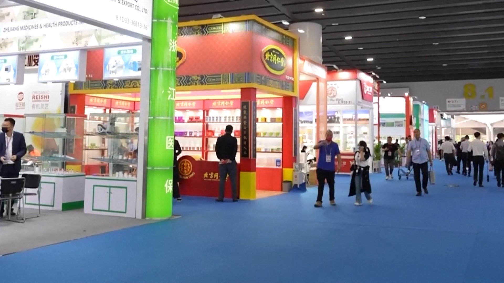 Canton Fair dibuka pada hari Senin di kota Guangzhou di Provinsi Guangdong Tiongkok selatan