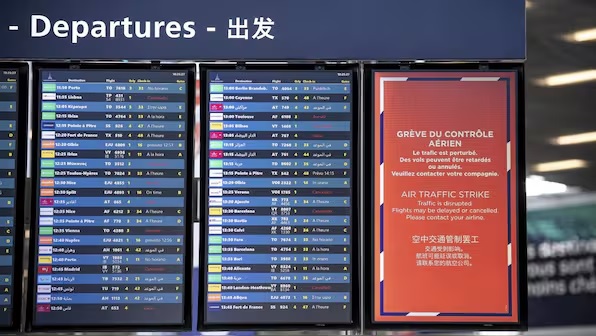 Lalu Lintas Udara di Prancis Terganggu, Lebih dari 500.000 Orang terdampak