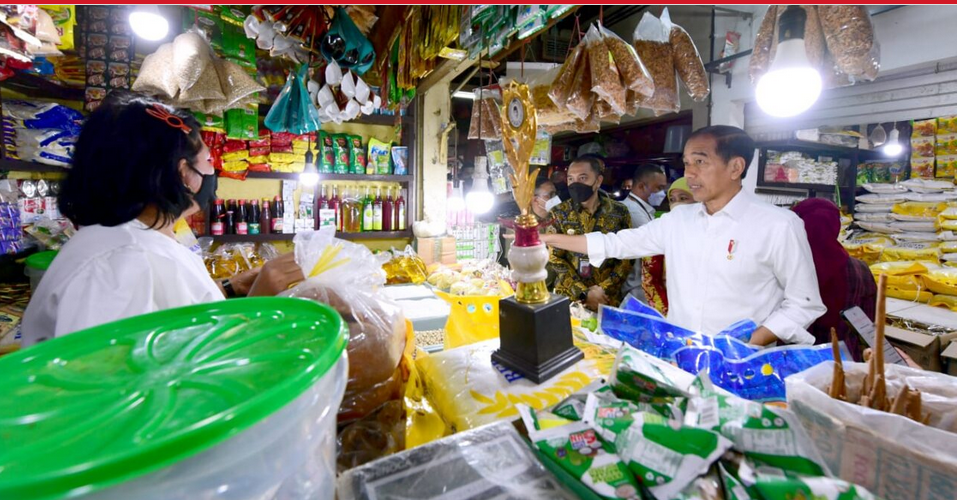 Kepala Negara pun berharap stabilitas harga pangan di daerah dapat terus dipertahankan