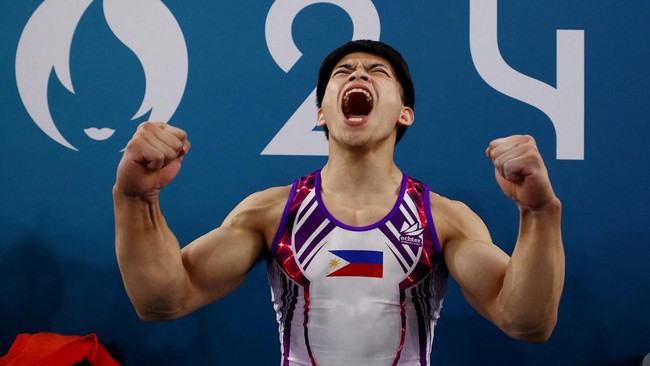 Kontingen Filipina memimpin klasemen medali Olimpiade Paris 2024 negara-negara Asia Tenggara sampai dengan Minggu (4/8) pagi