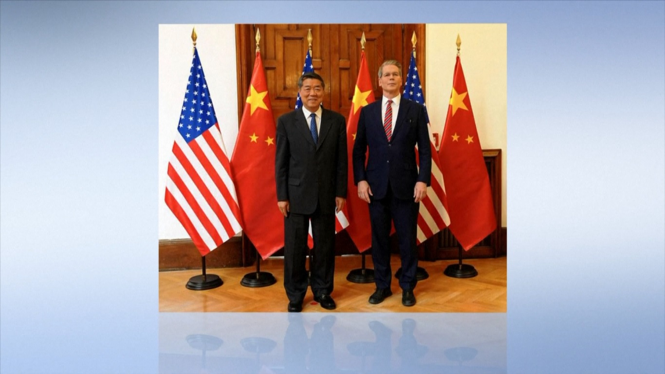 Tiongkok dan AS Akhiri Hari Pertama Perundingan Ekonomi dan Perdagangan di Madrid