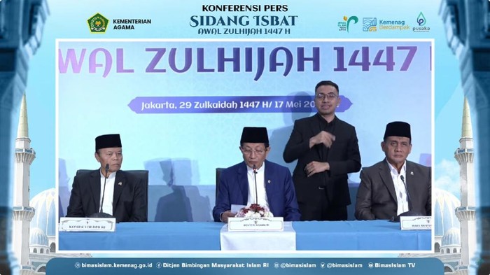 Hasil Resmi Sidang Isbat Penetapan Idul Adha 2026: Lebaran Serentak 27 Mei