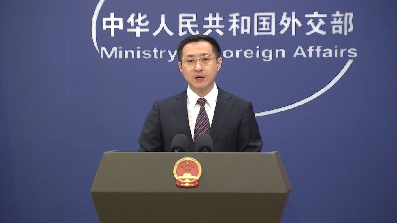 Ini adalah tanggapan atas pertanyaan media tentang laporan bahwa Menteri Luar Negeri AS