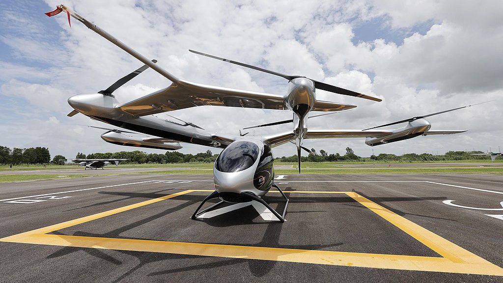 eVTOL Buatan Tiongkok Menandai Terobosan dalam Penerapan eVTOL Besar