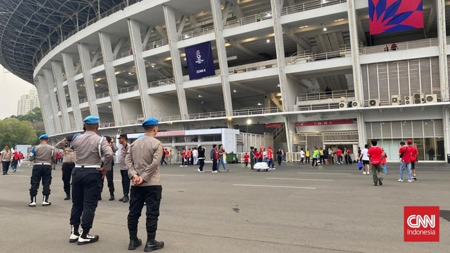 2.373 Personel Gabungan Amankan Indonesia vs Malaysia di GBK Malam Ini