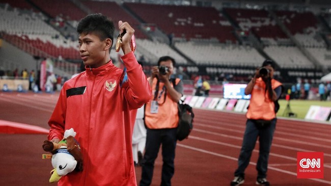 Kontingen Indonesia total meraih tiga medali Asian Para Games 2023 sampai dengan Senin (23/10) siang Berikut klasemen Asian Para Games 2023