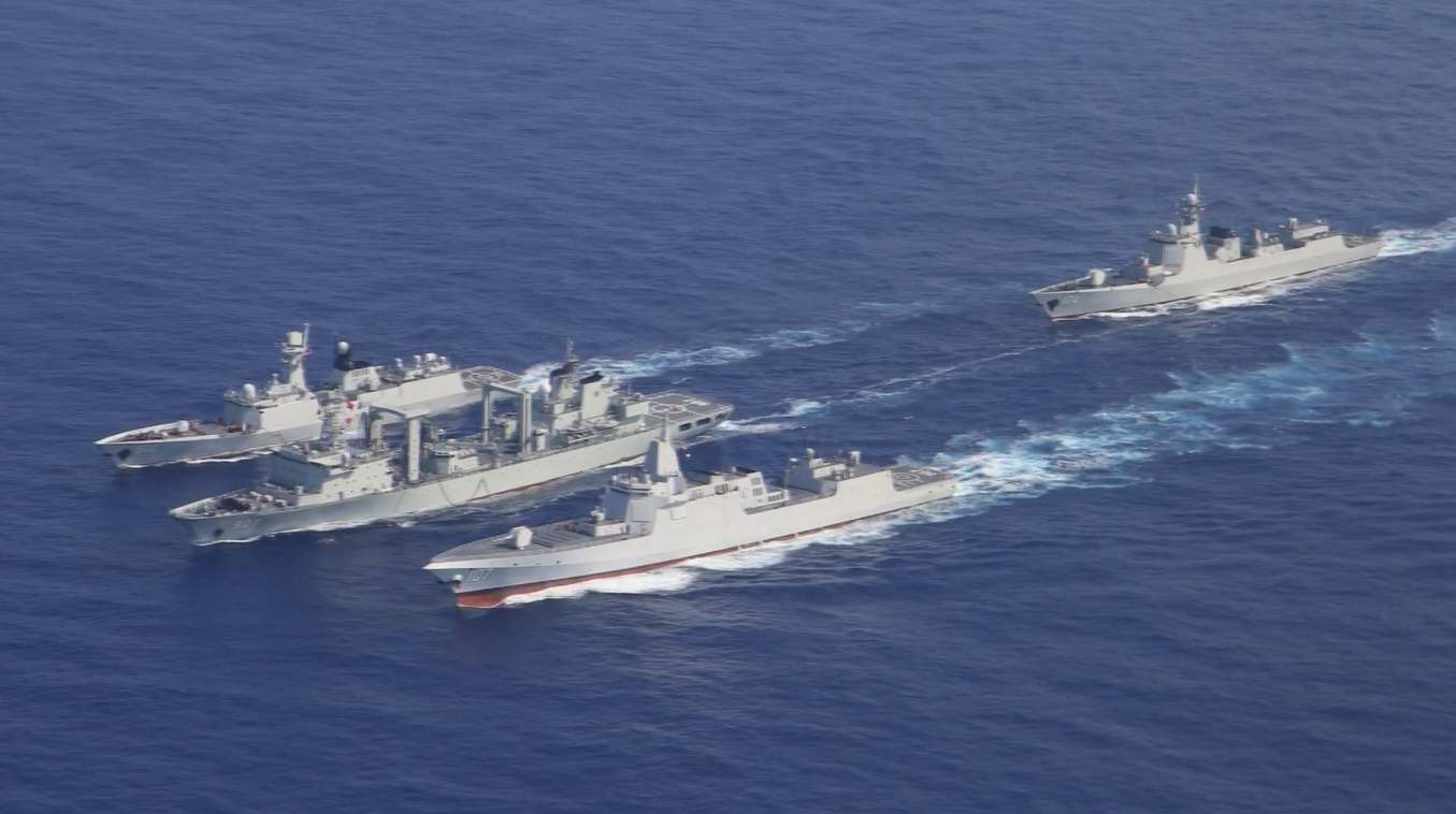 Angkatan Laut Tiongkok Gelar Latihan di Perairan Sebelah Timur Pulau Luzon