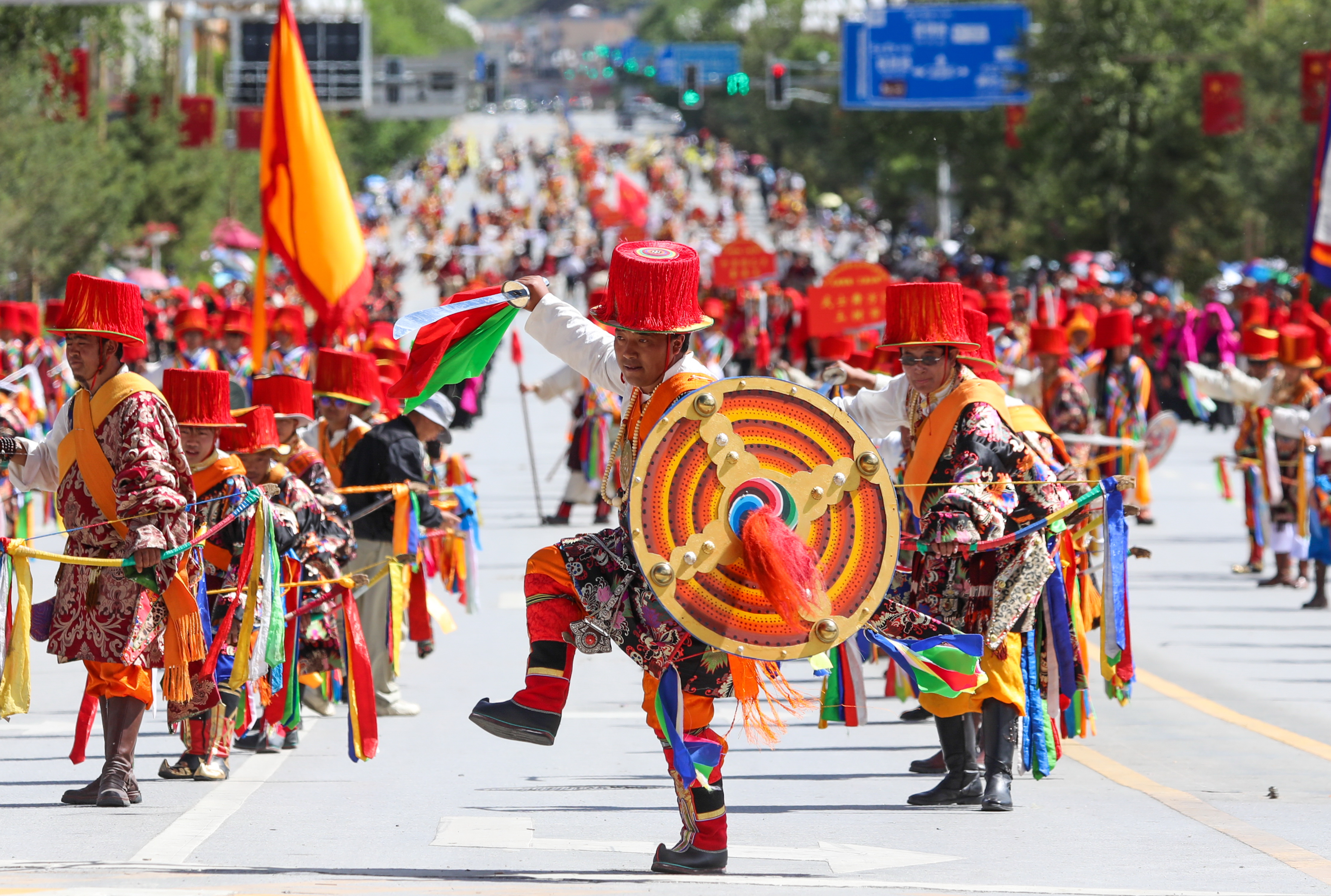 Parade Khampa Menghidupkan Budaya Tibet di Yushu