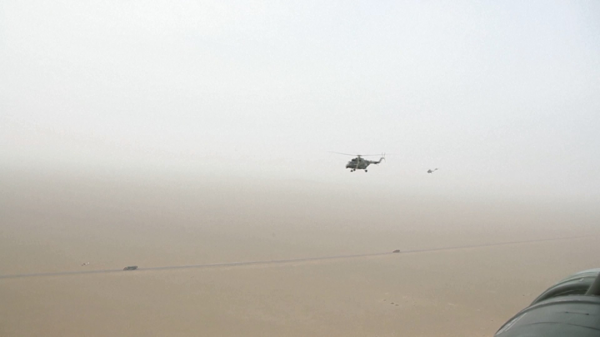 Pasukan telah tiba di lokasi pendaratan Dongfeng