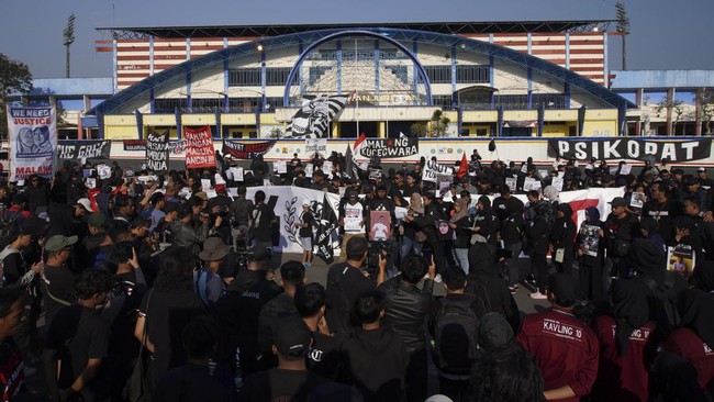 Komnas HAM memberi catatan kepada PSSI dan Arema FC usai peringatan satu tahun Tragedi Kanjuruhan pada 1 Oktober 2023