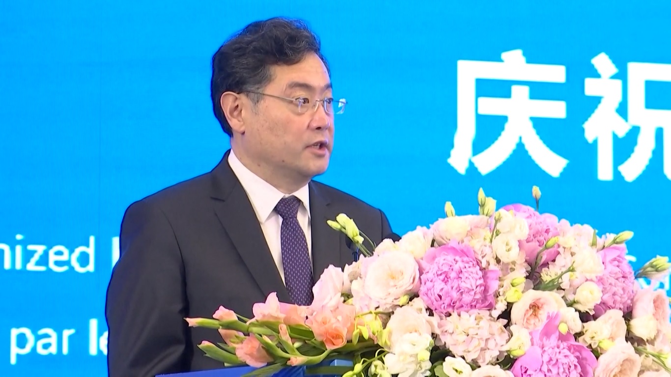 Qin Gang mengatakan di era baru membangun komunitas Tiongkok-Afrika yang lebih dekat dengan masa depan bersama