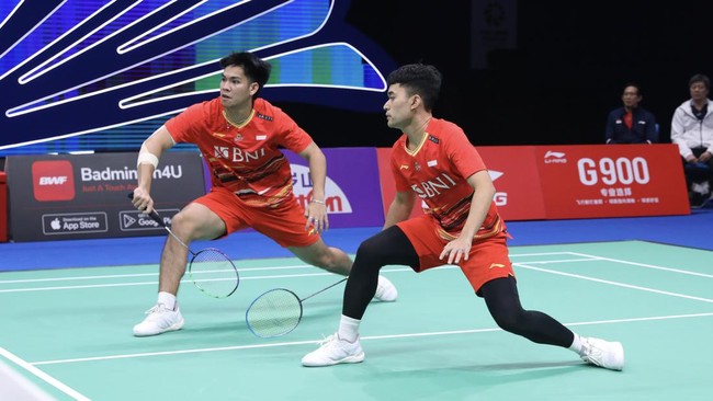 Leo Rolly Carnando/Daniel Marthin akan menghadapi Satwiksairaj Rankireddy/Chirag Shetty di perempat final China Masters 2023 Berikut fakta menarik jelang laga tersebut