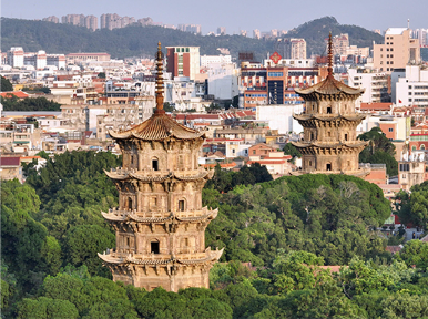 Sebagai titik awal Jalur Sutra Maritim yang ditetapkan oleh Organisasi Pendidikan