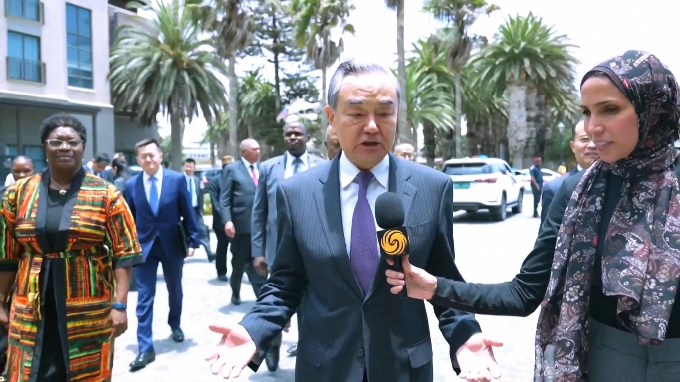 Wang Yi menyampaikan pernyataan tersebut di Swakopmund